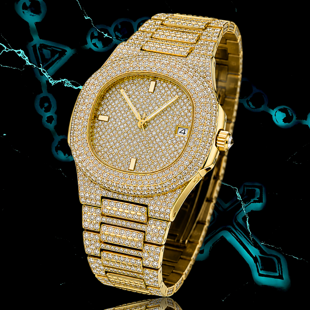 DIAMOND "PATEK" ICED OUT 📿