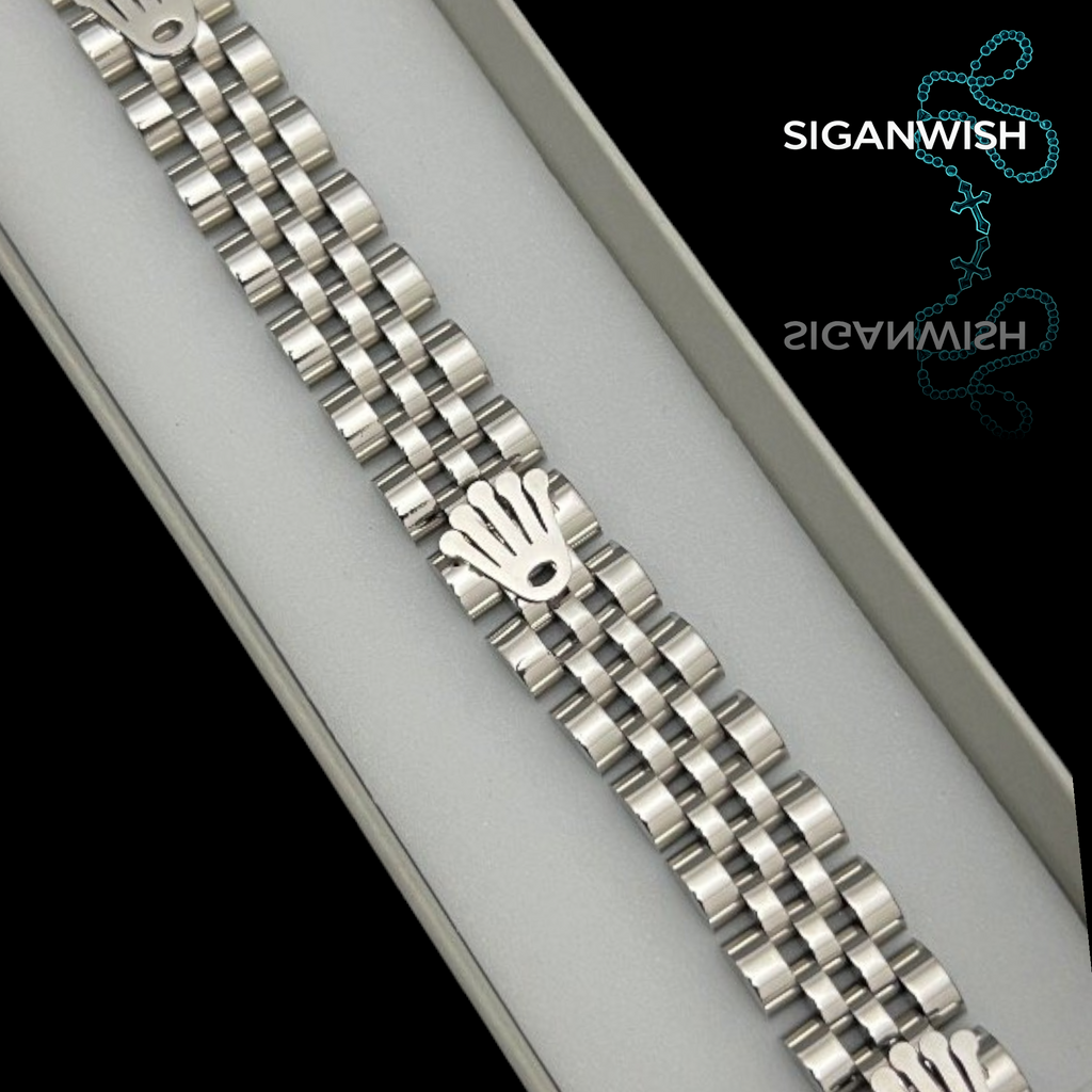 PULSERA "ROLEX" JUBILEE/LOGO 📿