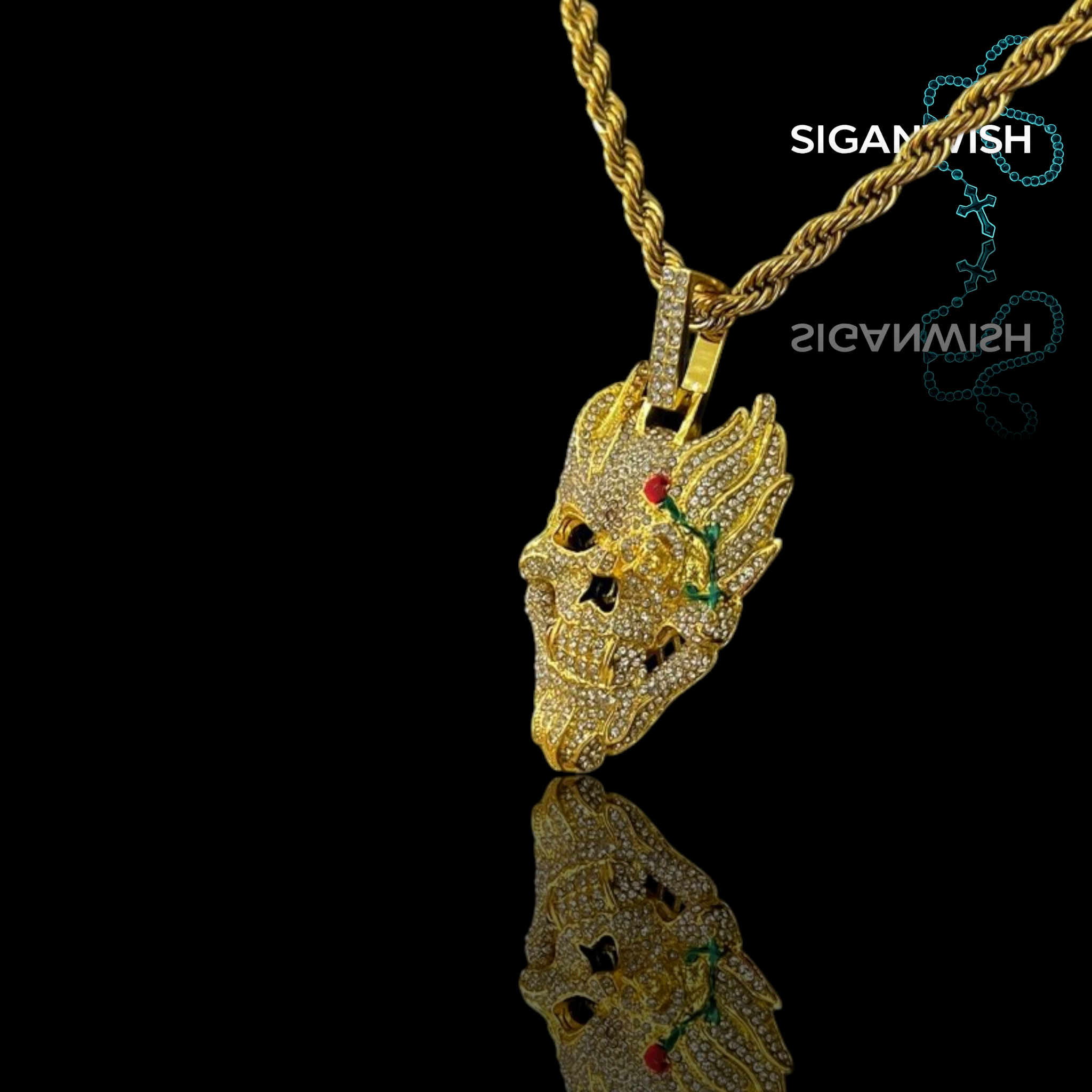 DIJE "DEVIL" ICED OUT 📿