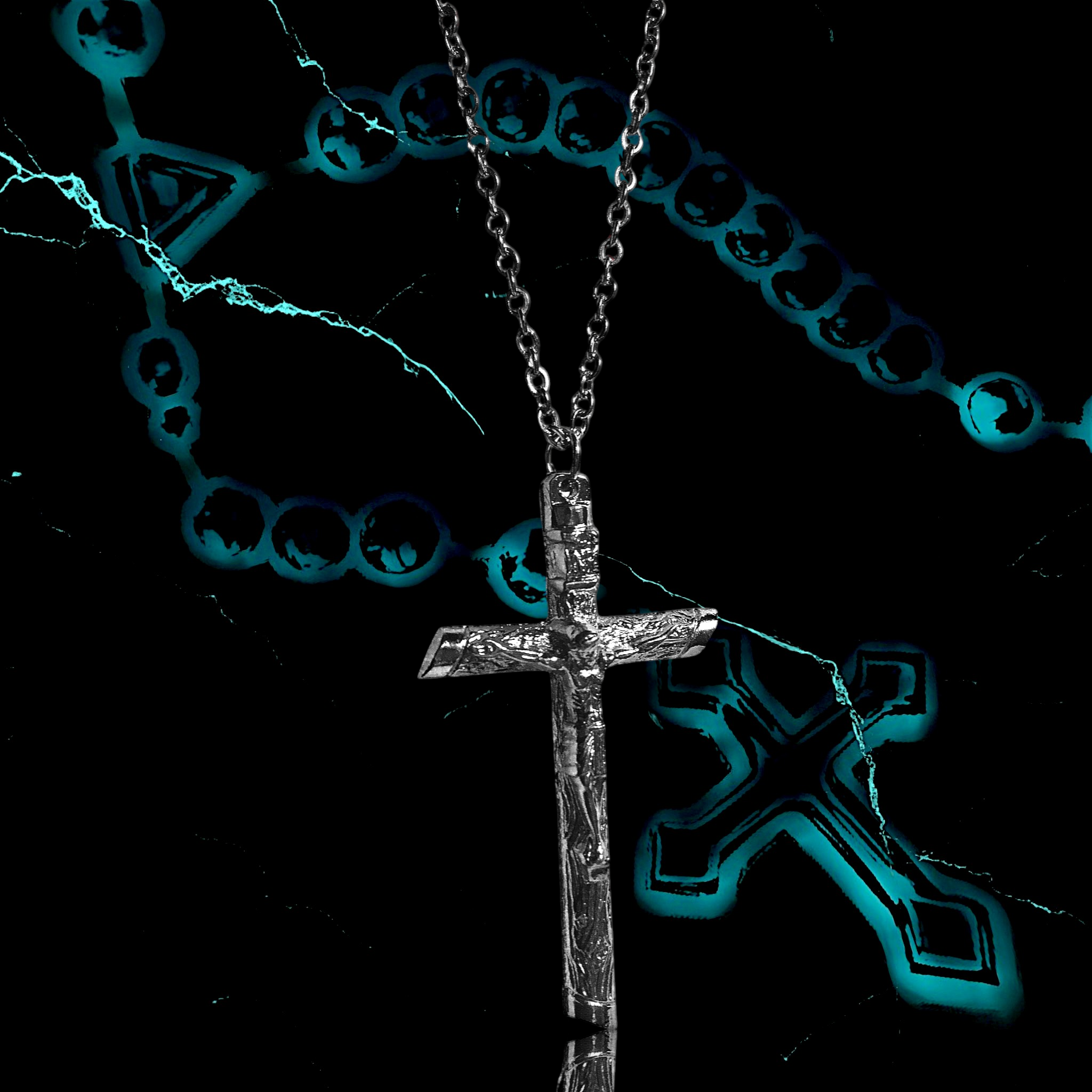 CADENA & DIJE DE CRUZ 📿
