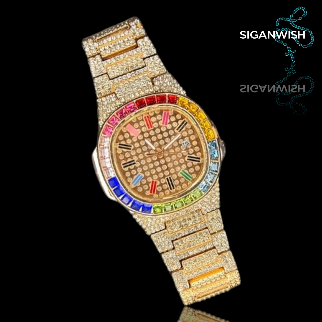 DIAMOND "PATEK" ICED OUT 📿