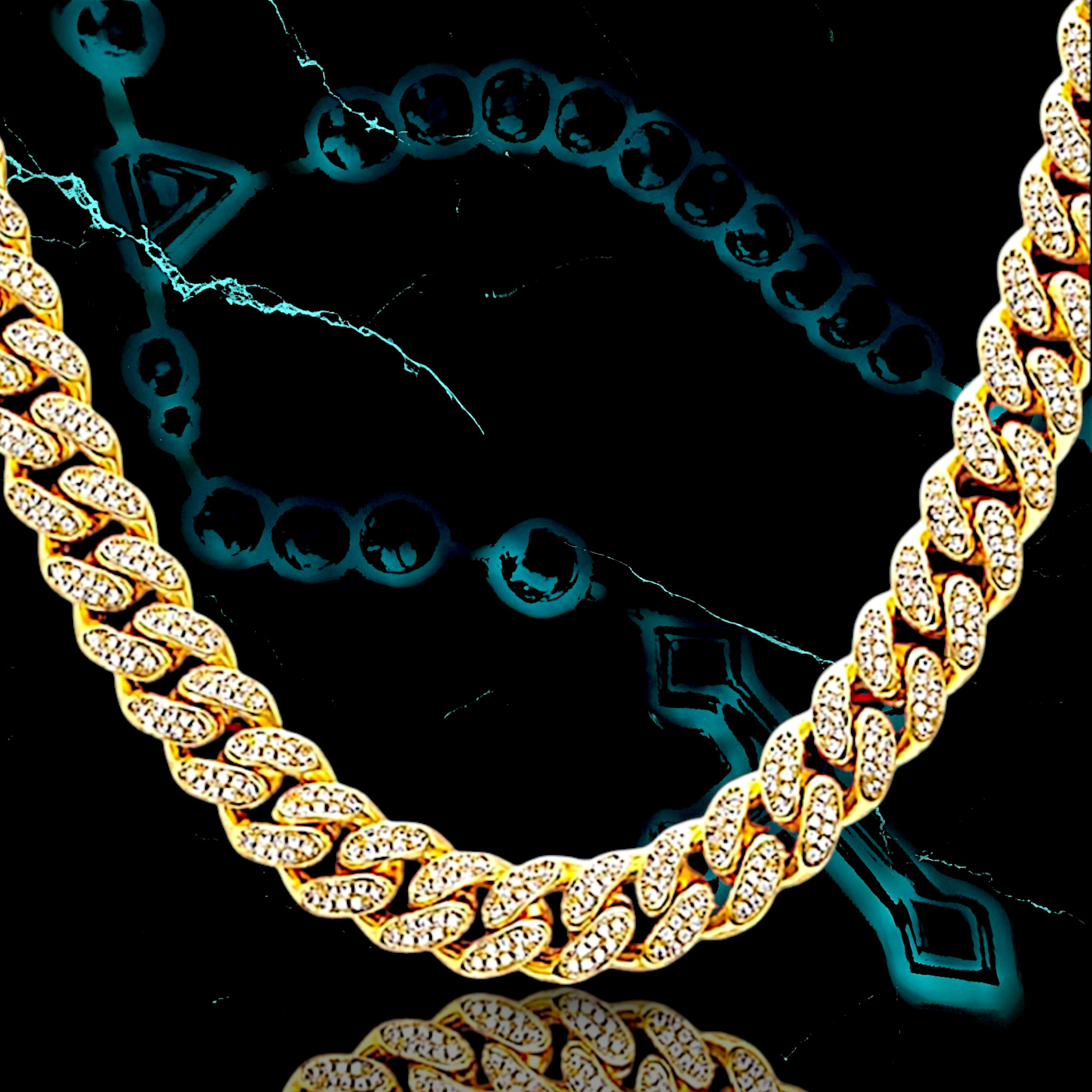 CLASSIC 1.3mm ICED OUT 📿