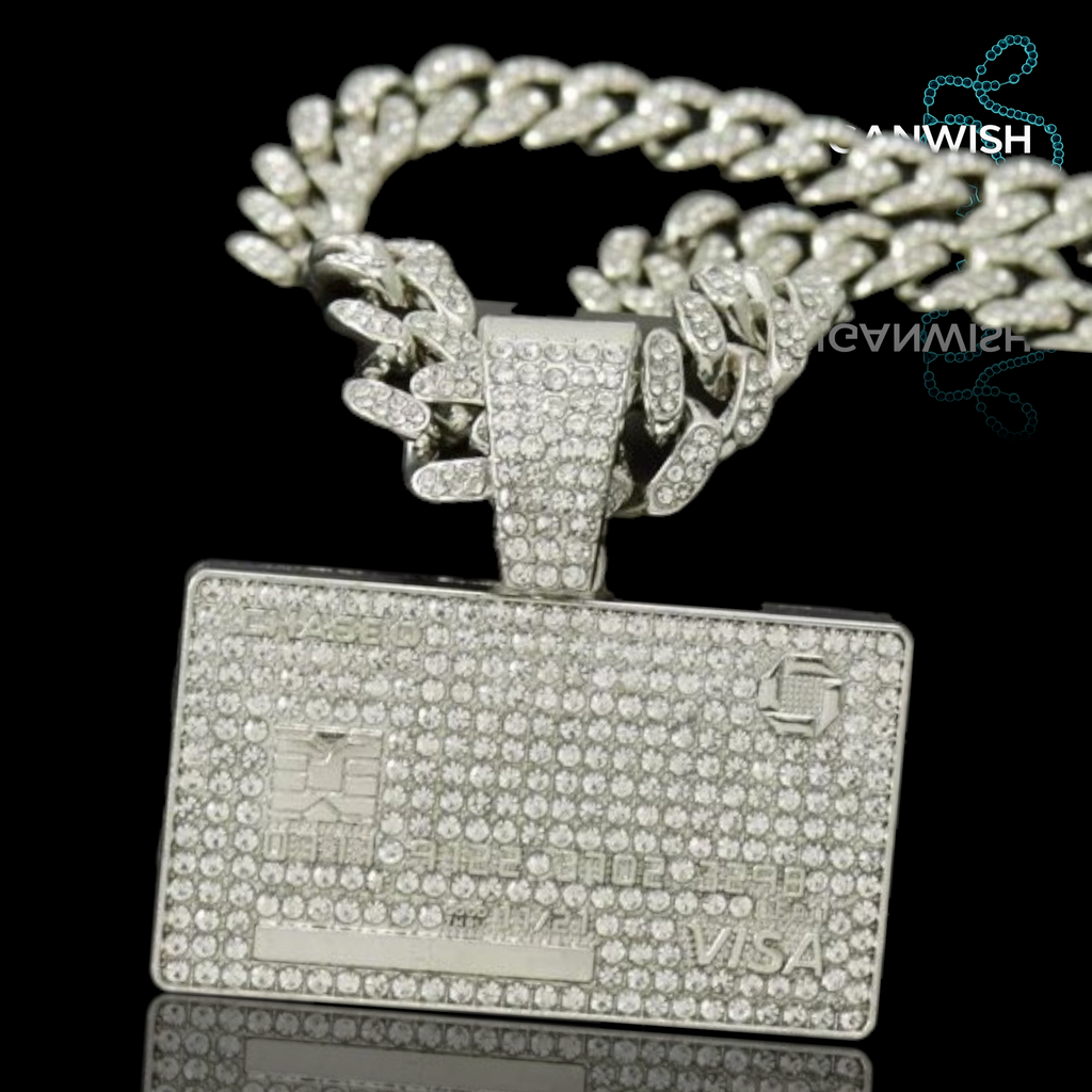 DIJE "VISA" ICED OUT 📿