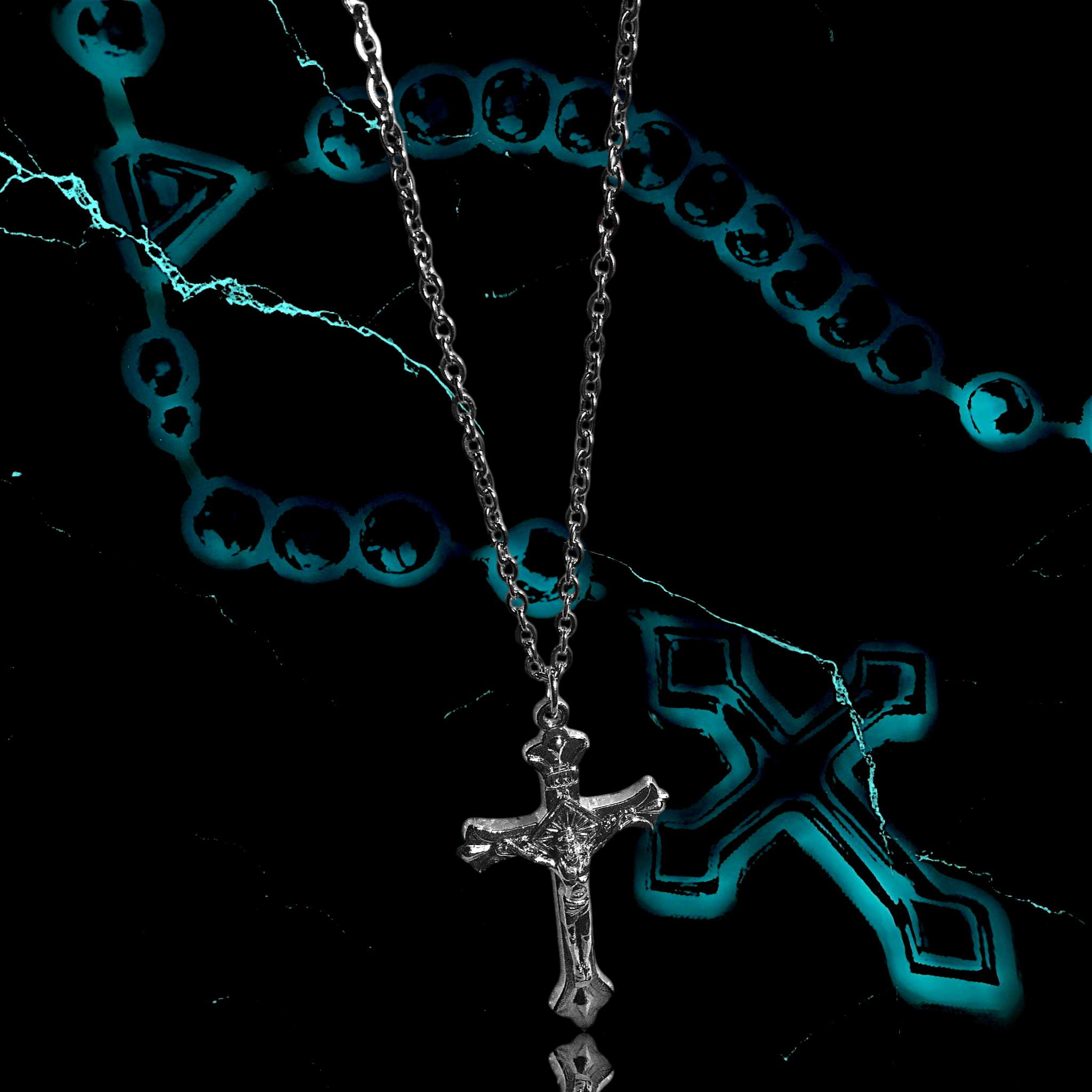CADENA & DIJE DE CRUZ 📿