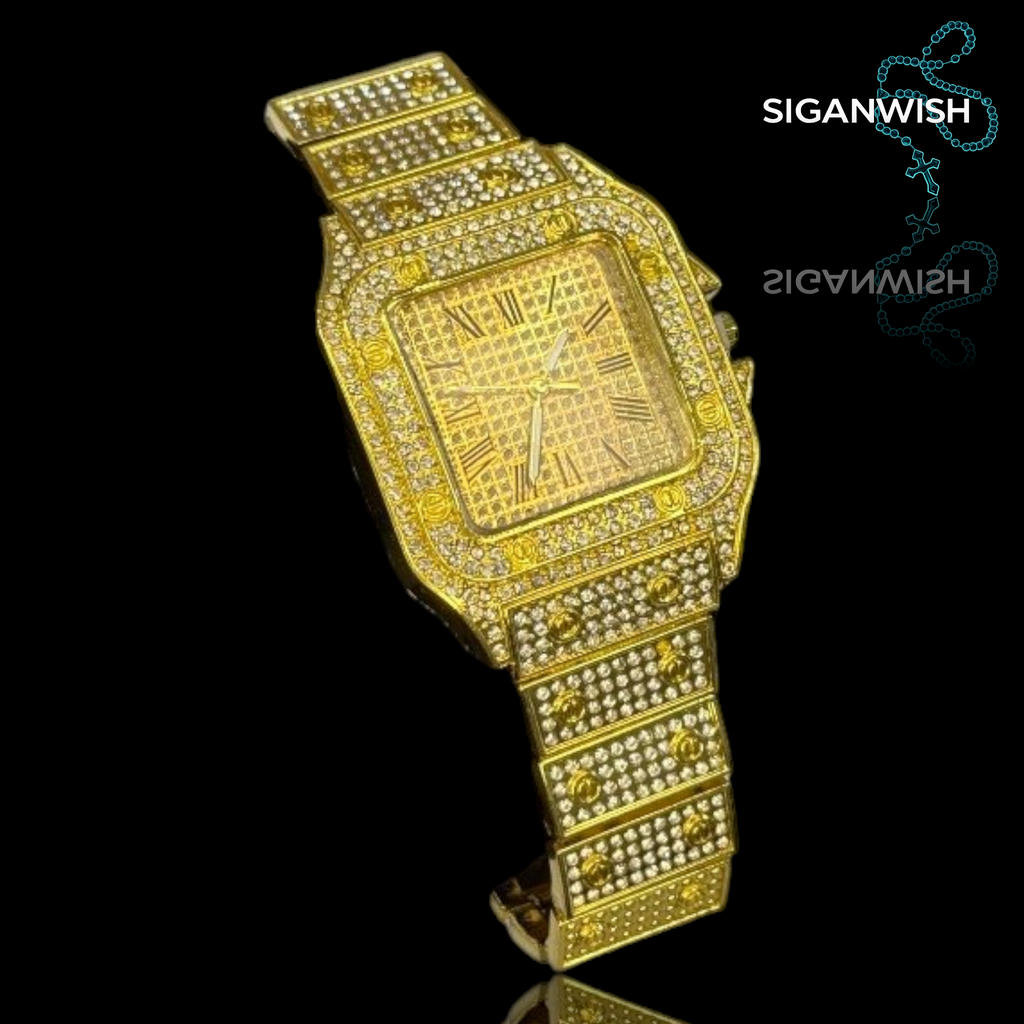 DIAMOND "SQUARE" ICED OUT 📿