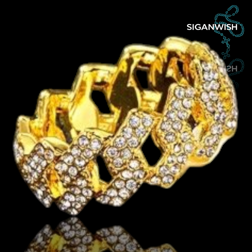 ANILLO "MIAMI" ICED OUT 📿
