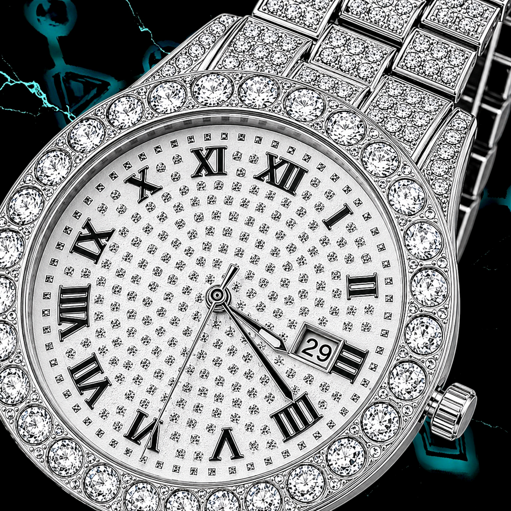 DIAMOND "DRIP" ICED OUT 📿