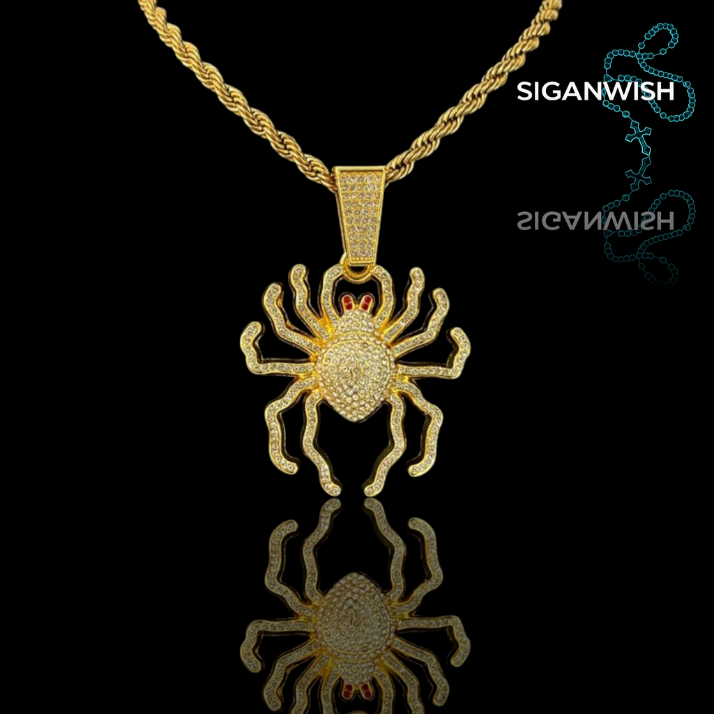 DIJE "SPIDER" ICED OUT 📿