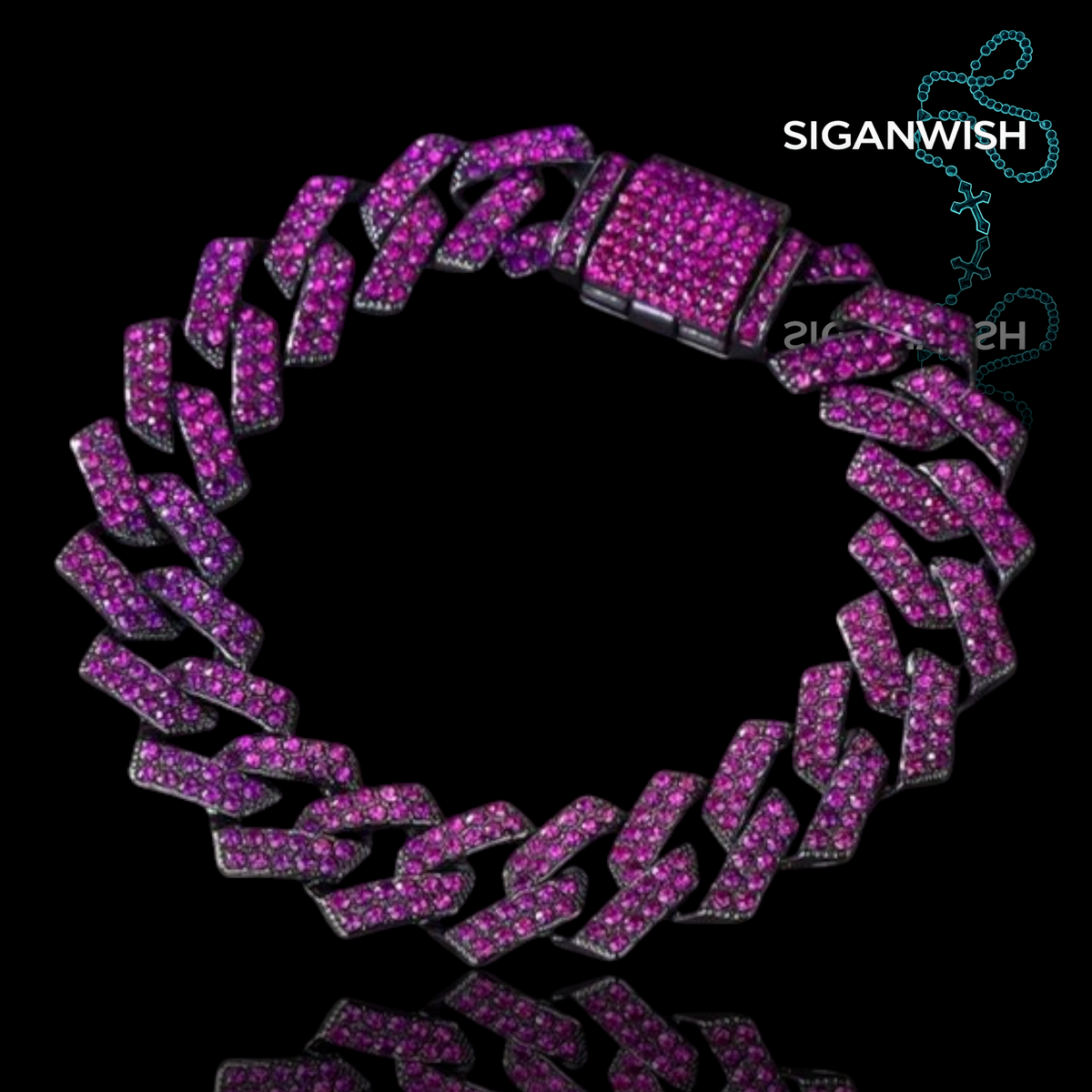PULSERA "MIAMI" ICED OUT 📿