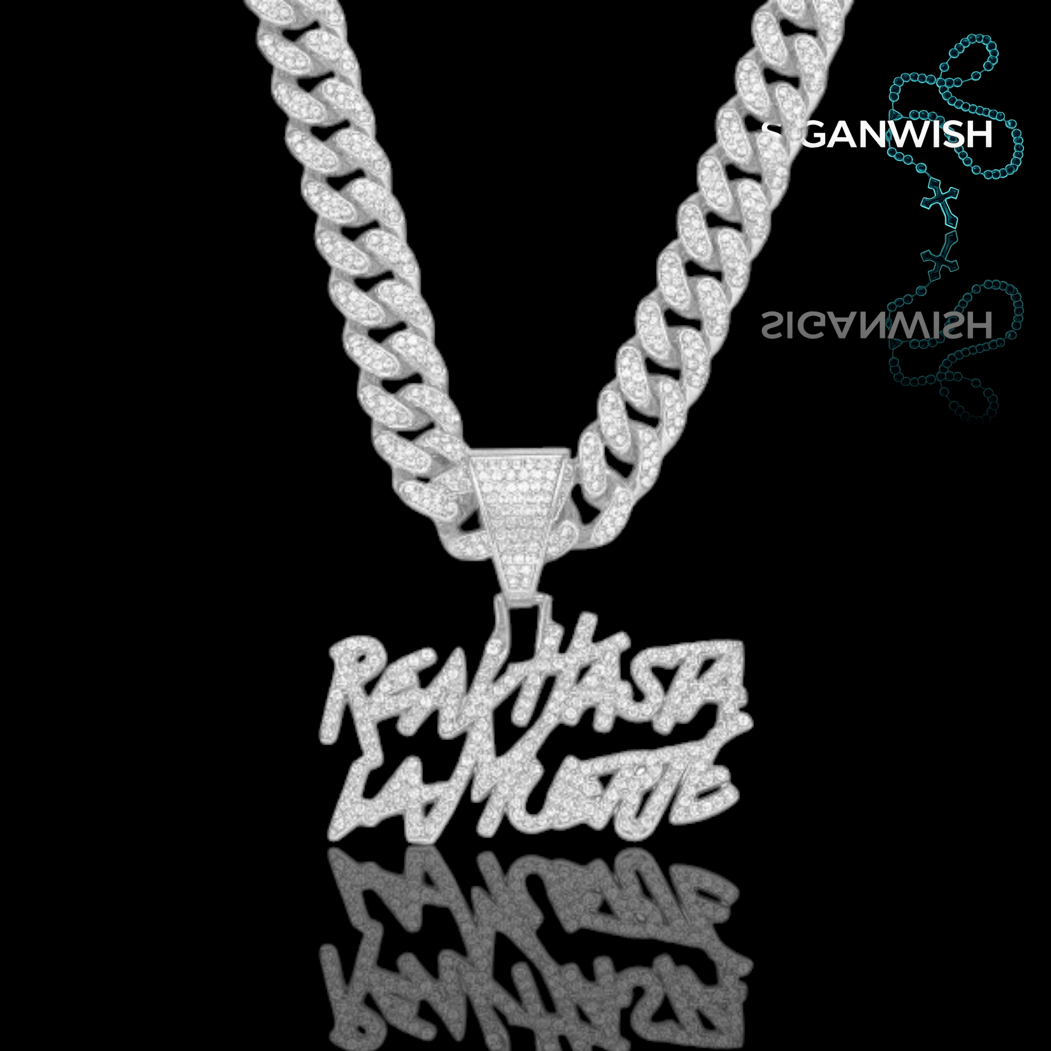 DIJE "RHLM" ICED OUT 📿