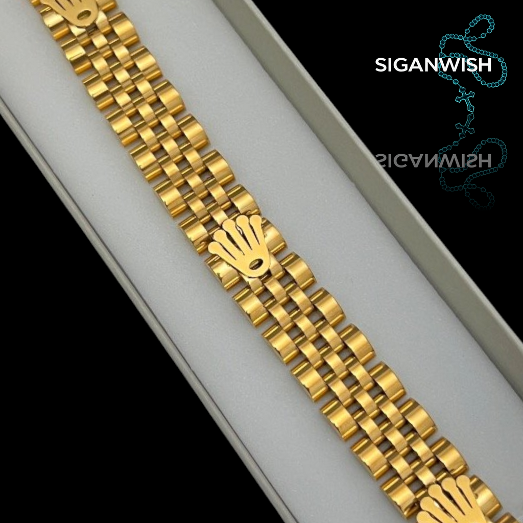 PULSERA "ROLEX" JUBILEE/LOGO 📿