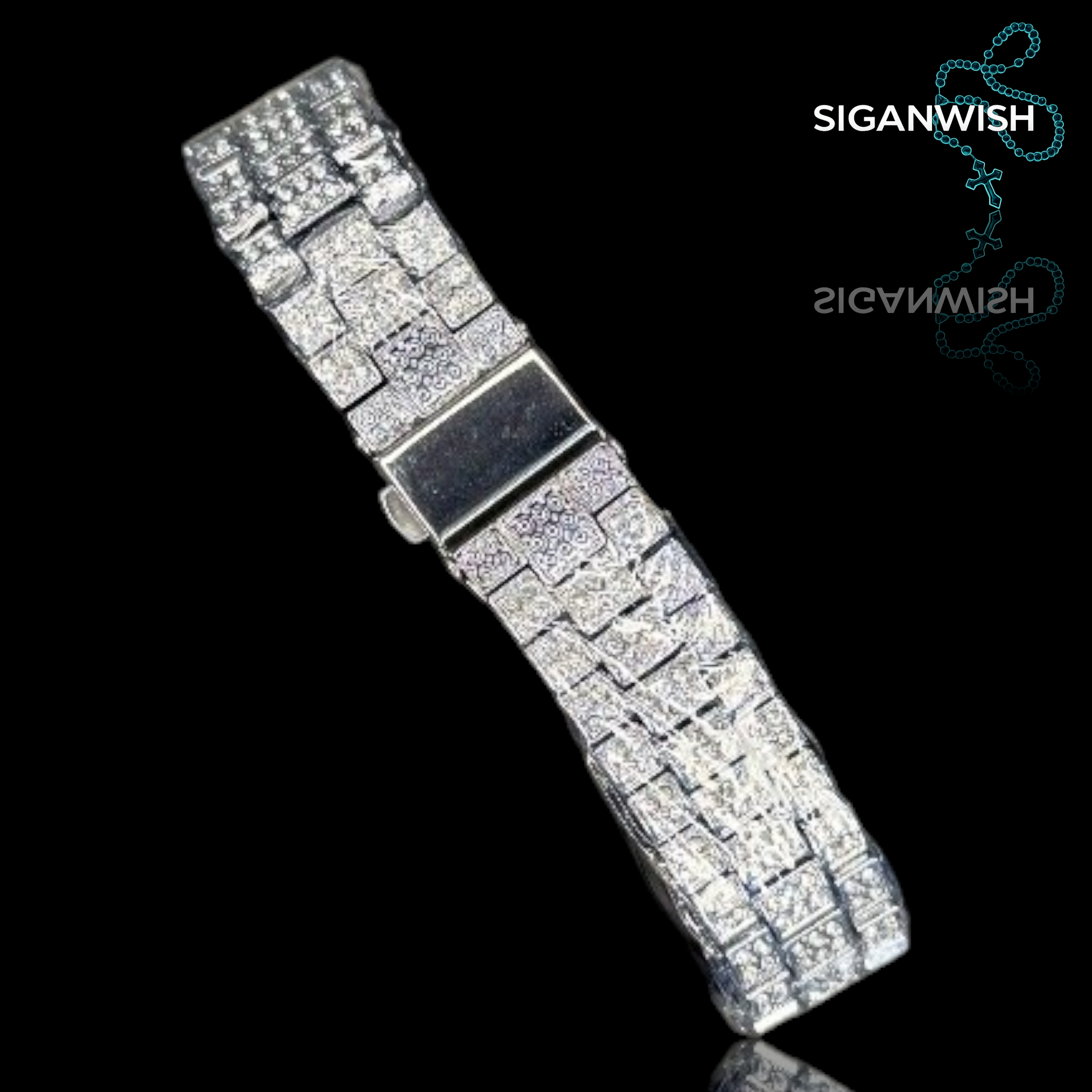 DIAMOND "CUBAN" ICED OUT 📿