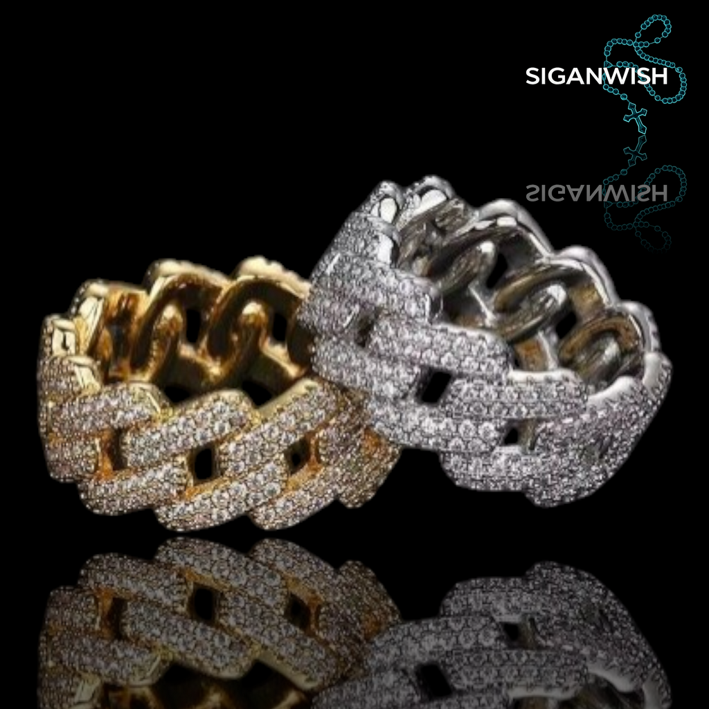 ANILLO "MIAMI" ICED OUT 📿