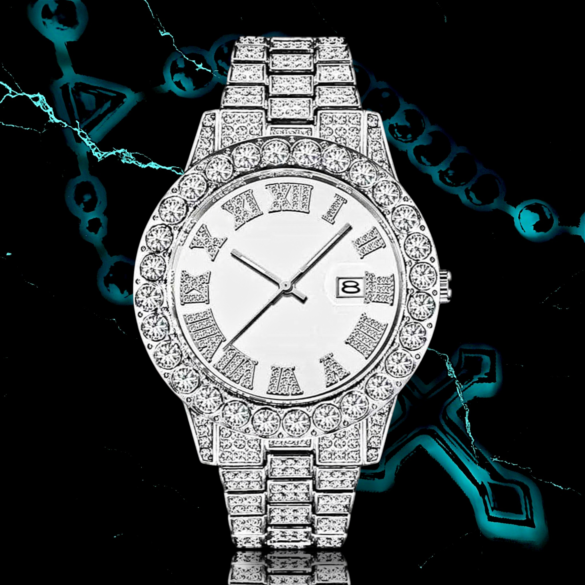 DIAMOND "DRIP" ICED OUT 📿