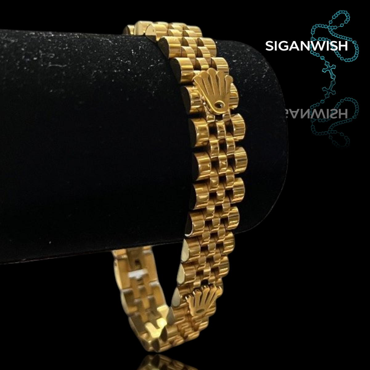 PULSERA "ROLEX" JUBILEE/LOGO 📿