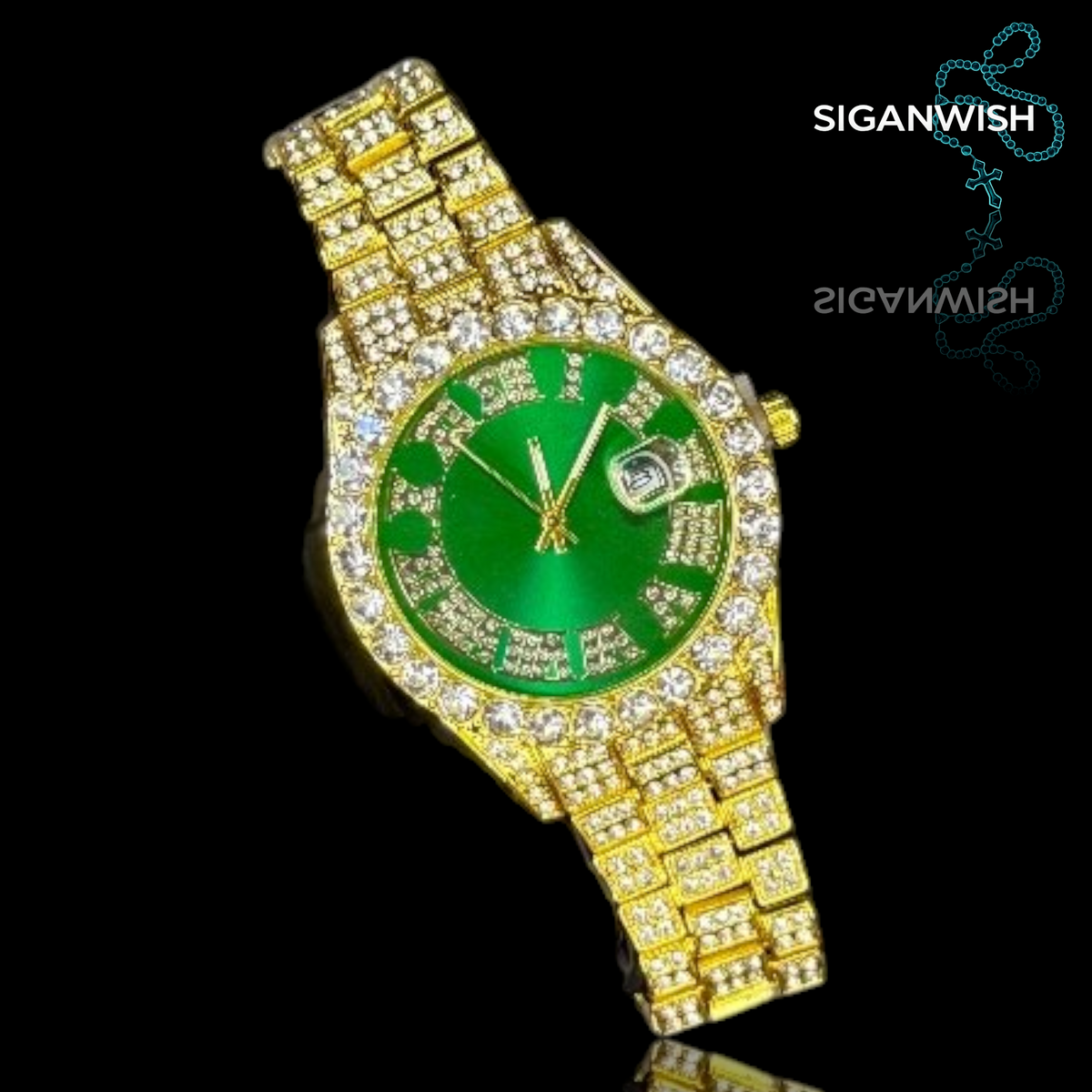 DIAMOND "DRIP" ICED OUT 📿