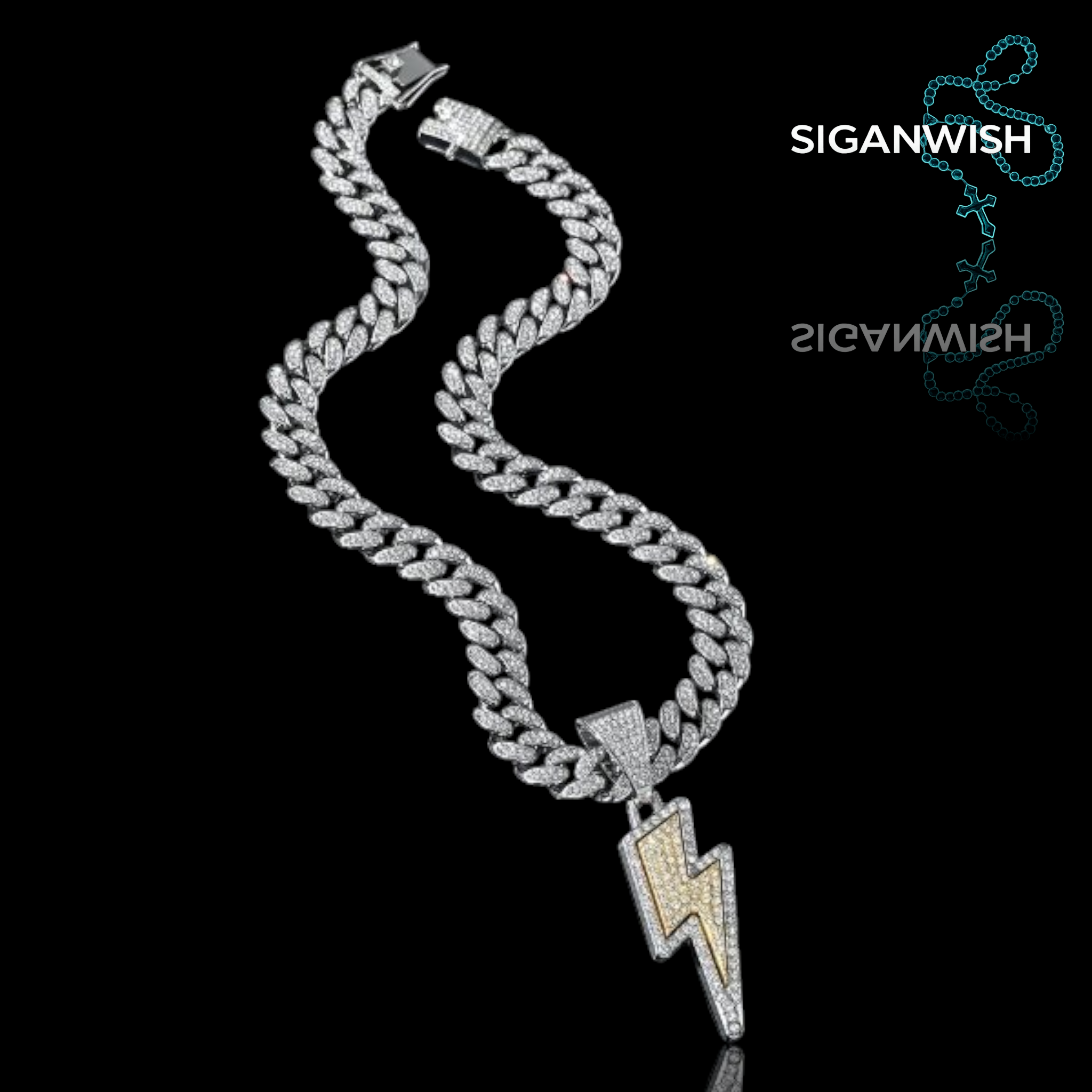 DIJE "RAIN" ICED OUT 📿