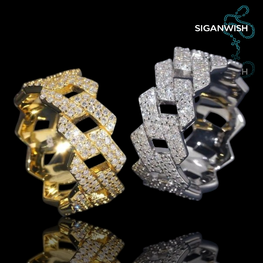 ANILLO "MIAMI" ICED OUT 📿