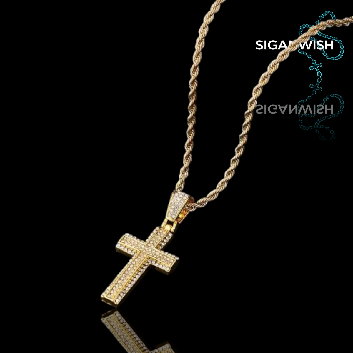 DIJE "CROSS V2" ICED OUT 📿
