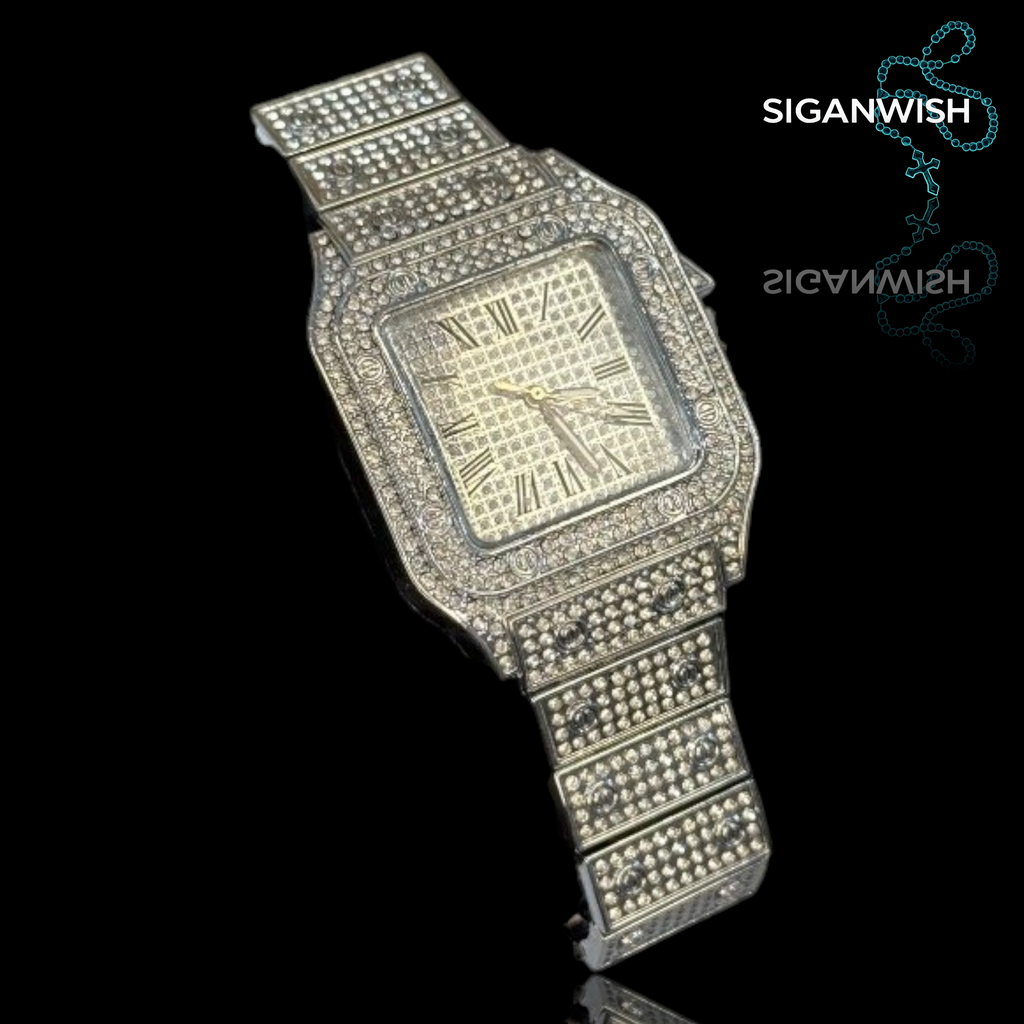 DIAMOND "SQUARE" ICED OUT 📿