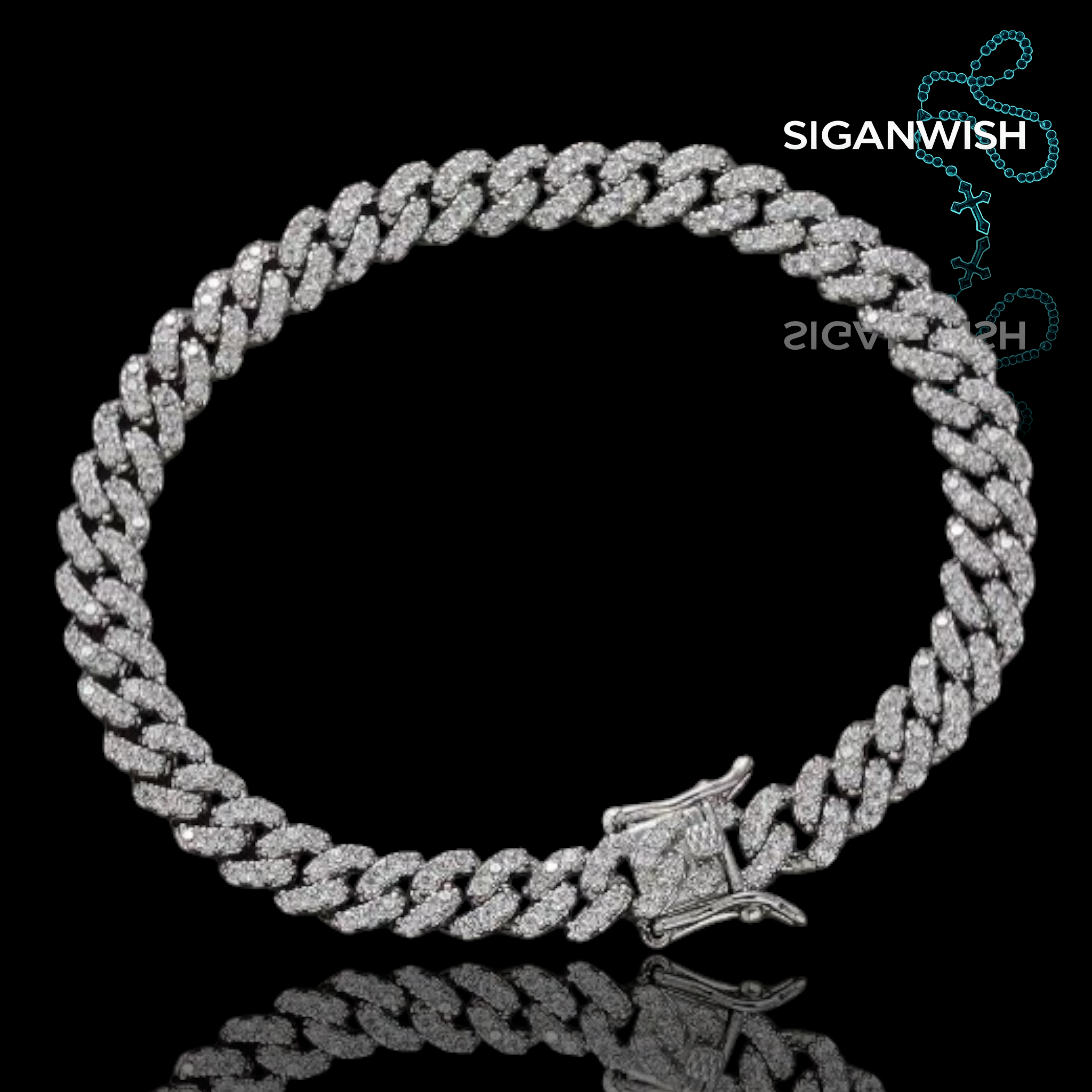 PULSERA "CLASSIC" SLIM ICED OUT 📿
