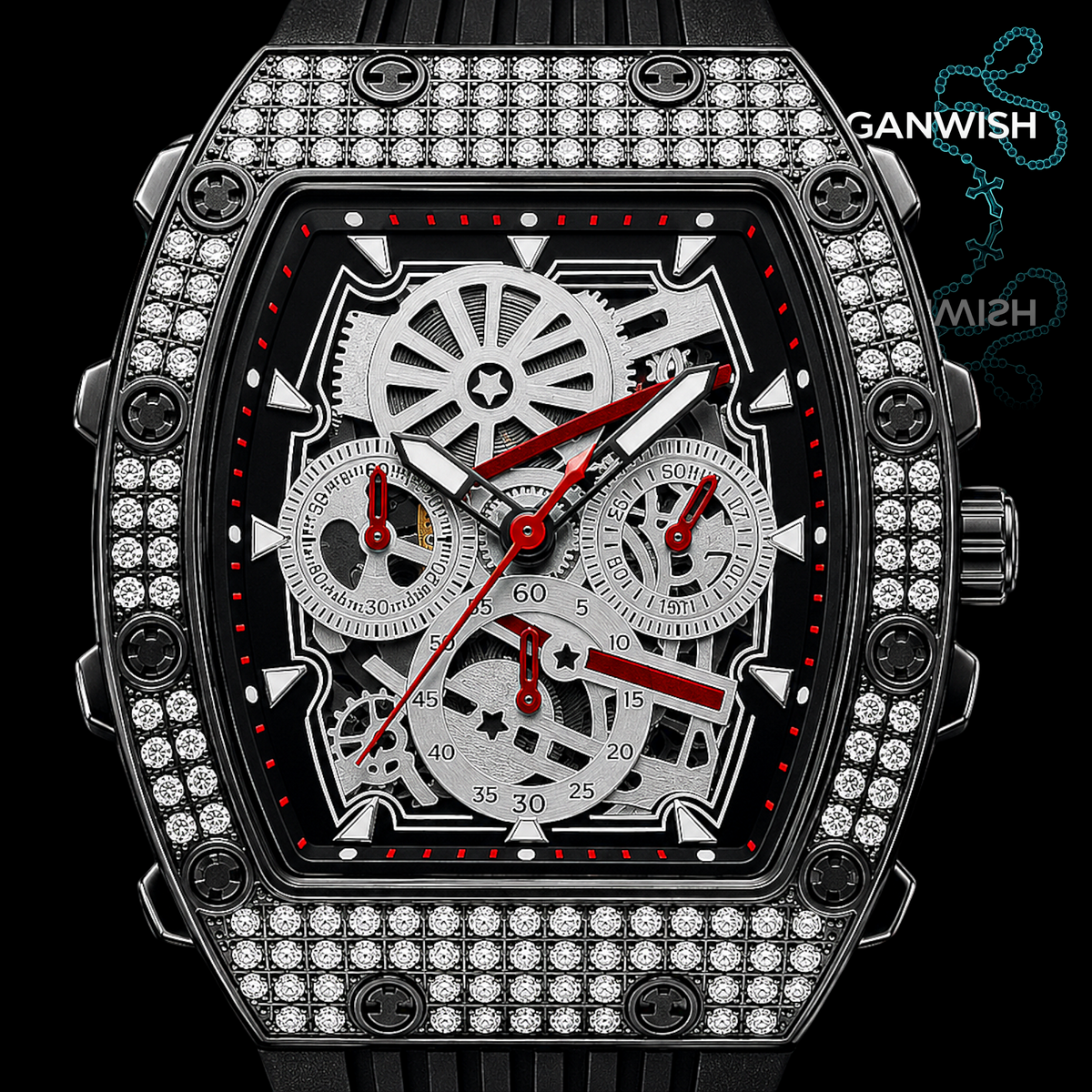RICHARD MILLE "DRIP" ICED OUT 📿