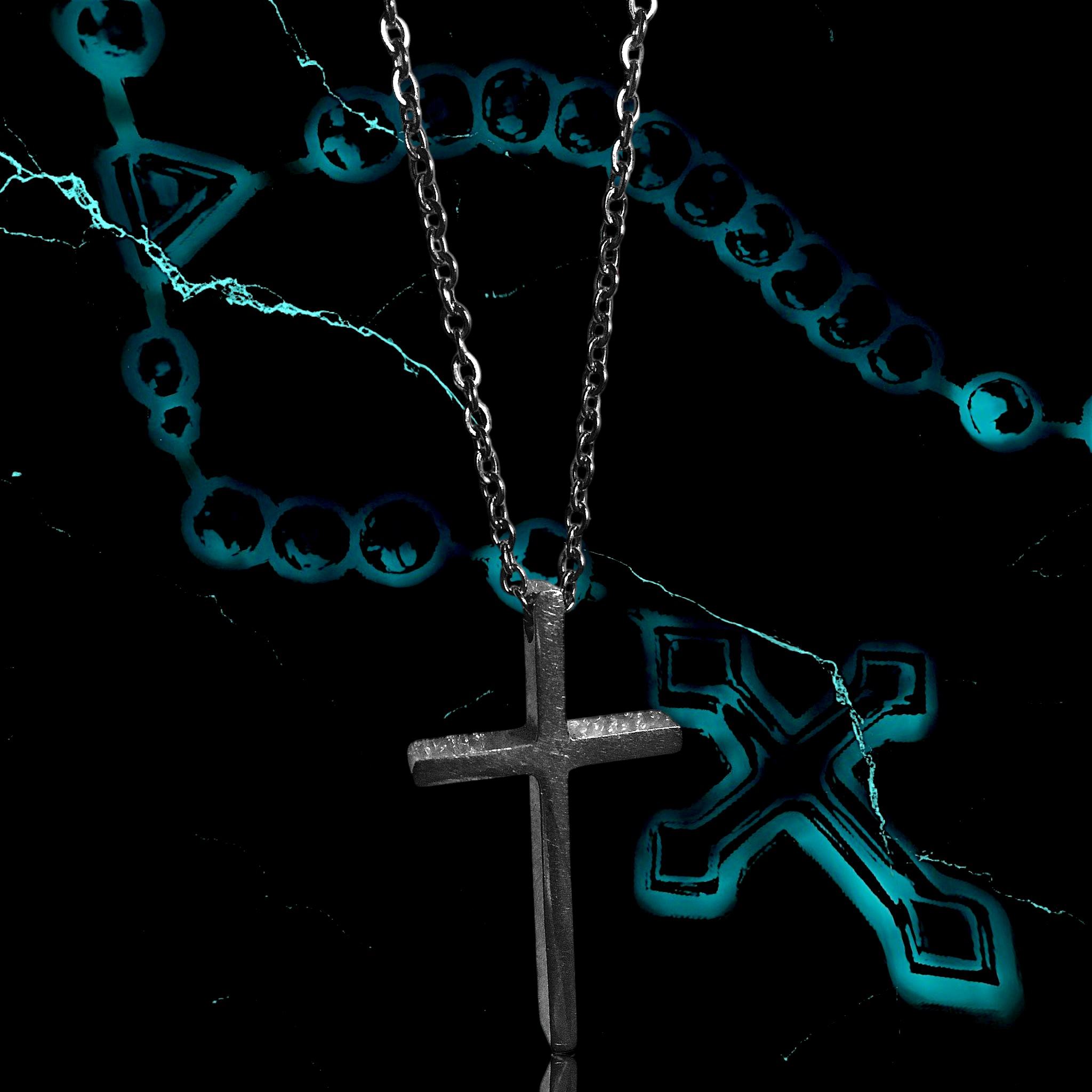 CADENA & DIJE DE CRUZ 📿