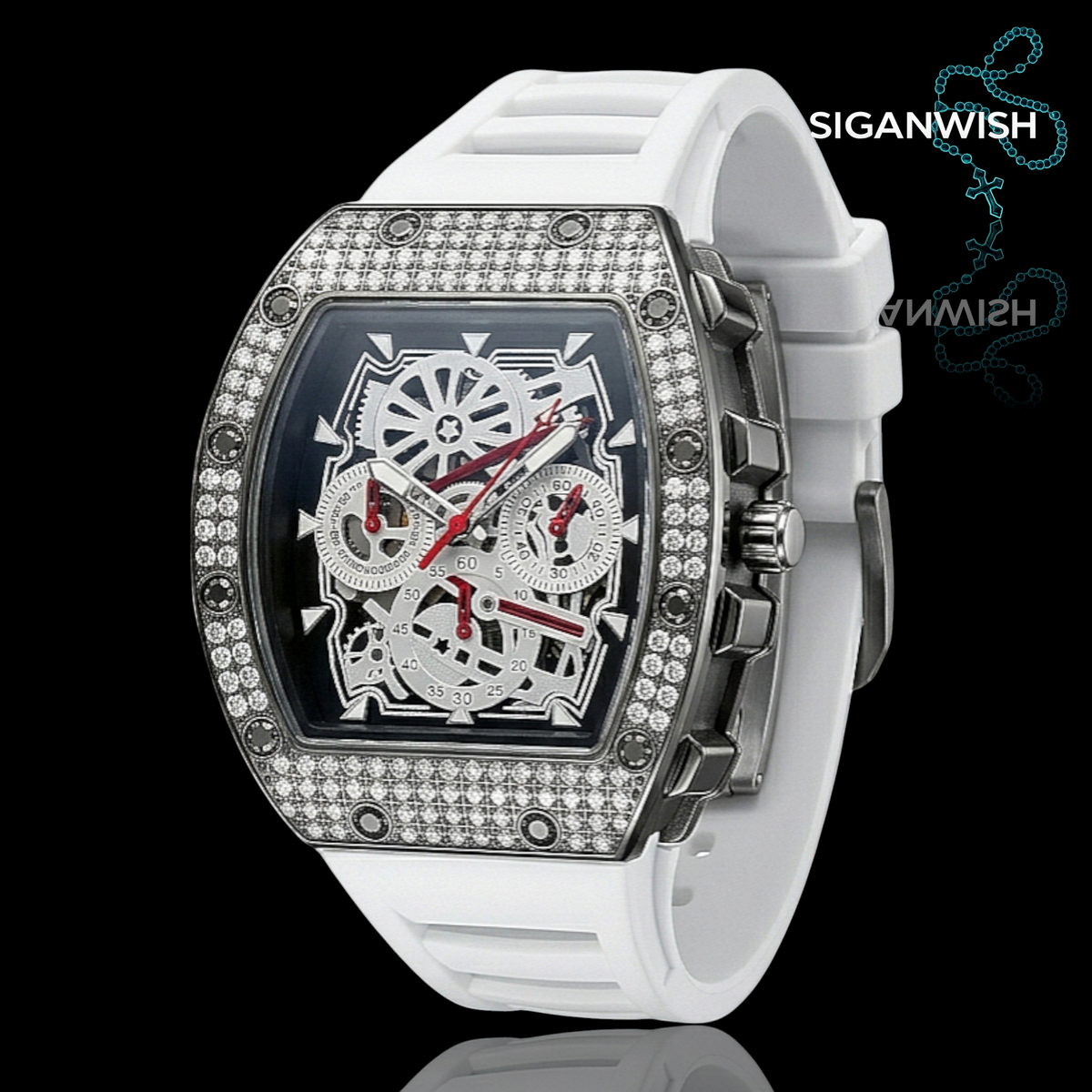 RICHARD MILLE "DRIP" ICED OUT 📿