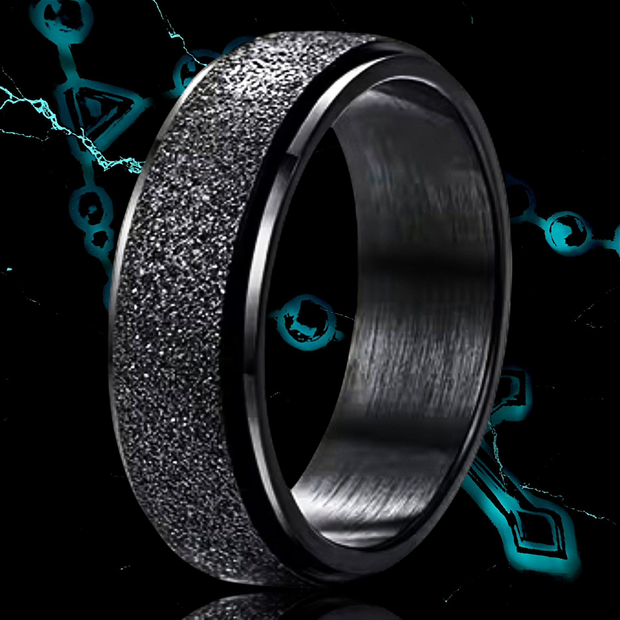 ANILLO BLACK DESIGNER 📿