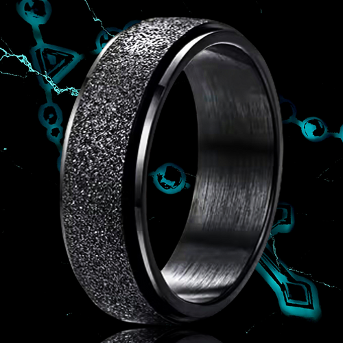 ANILLO BLACK DESIGNER 📿