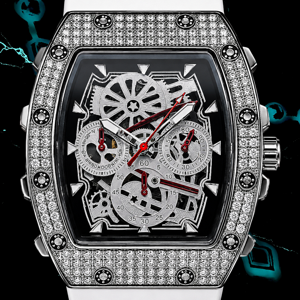 RICHARD MILLE "DRIP" ICED OUT 📿