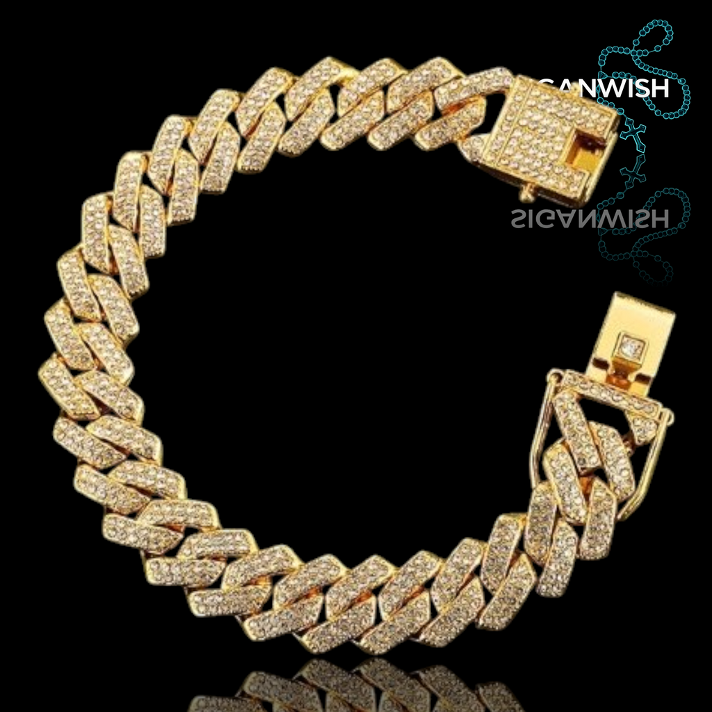 PULSERA "MIAMI" ICED OUT 📿