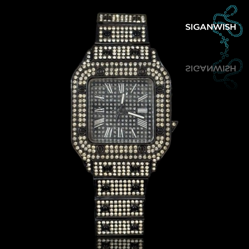 DIAMOND "SQUARE" ICED OUT 📿