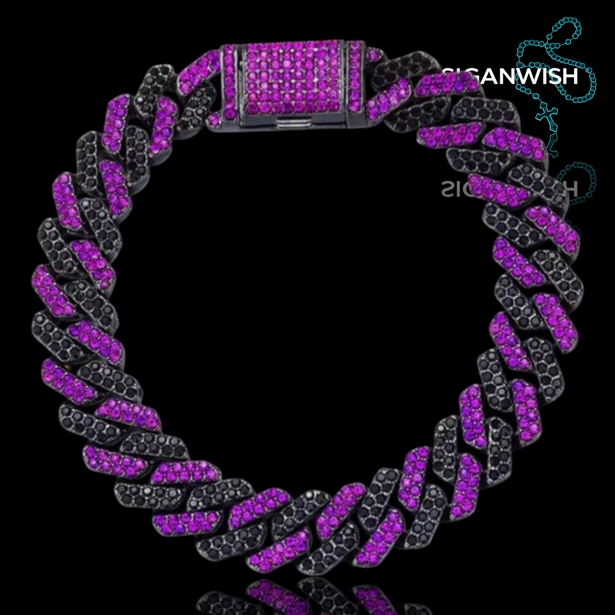 PULSERA "MIAMI" ICED OUT 📿