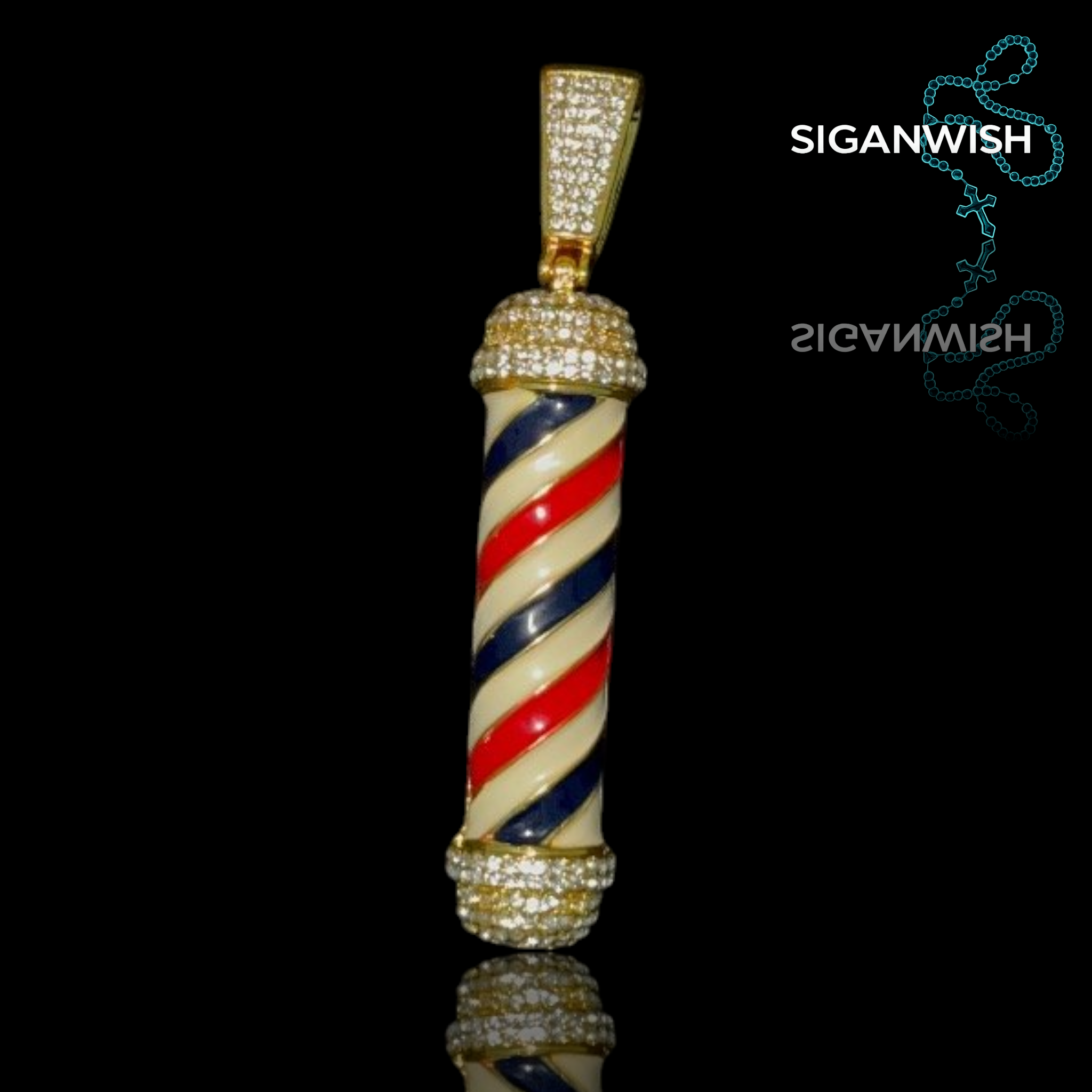 DIJE "BARBER" ICED OUT 📿